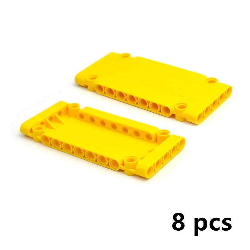 Детали MOC Brick Works Совместимы со всеми брендами Технические детали 64782 15458 Плоская панель 1x5x11 1X3X11 Механические строительные блоки Автомобиль