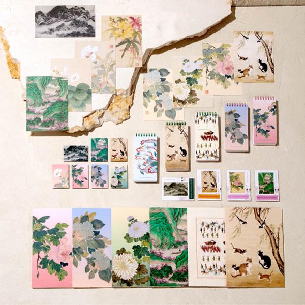 Открытка с пионом — эксклюзивно в Национальном музее Кореи