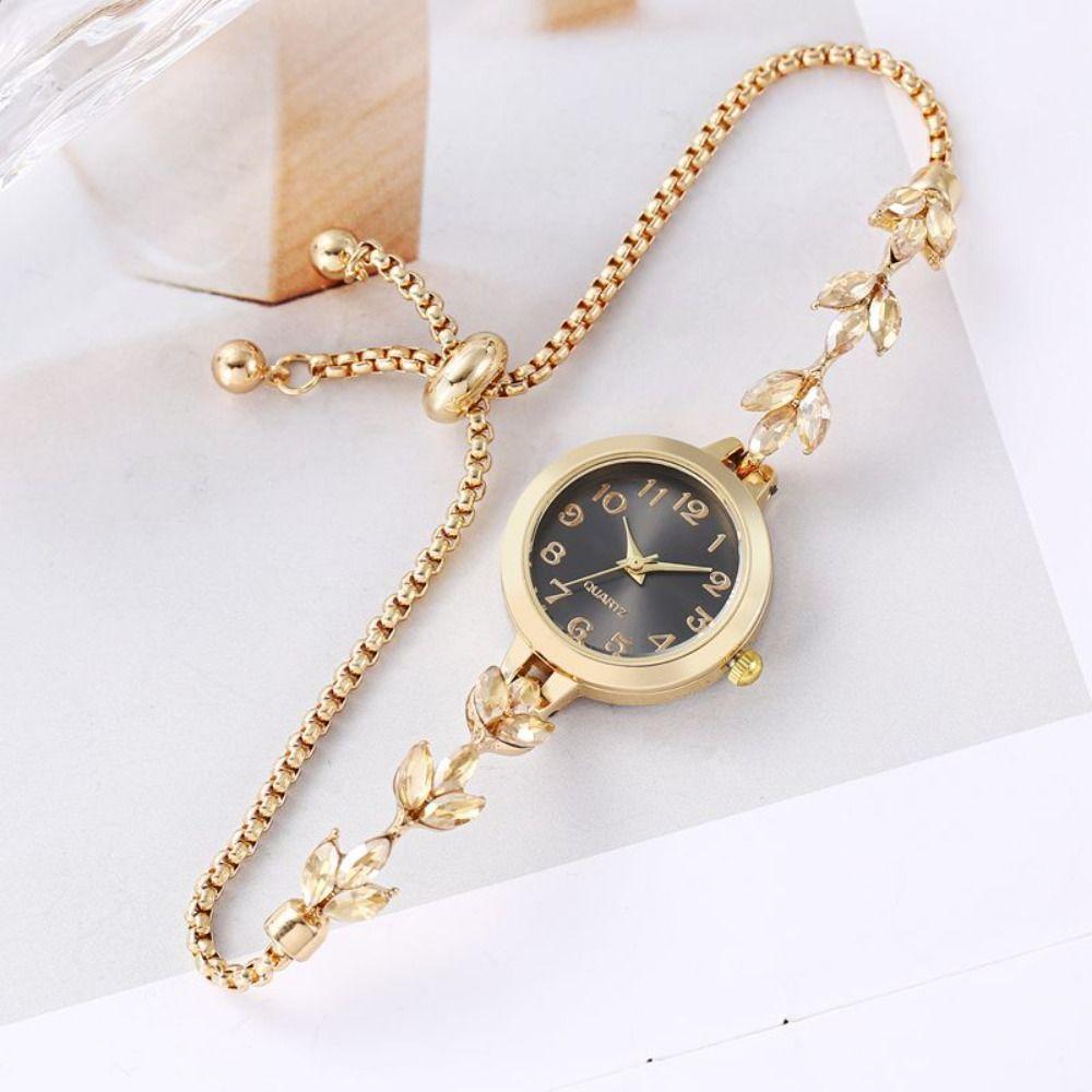 Numeral Dial Women Bracelet Watch Adjustable Luxury Watch Elegant Quartz Watch Women Gift