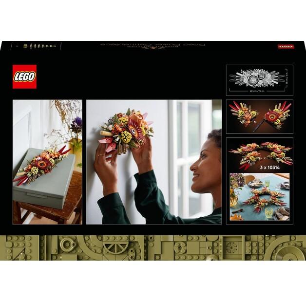LEGO ICONS 10314 Головной убор из засушенных цветов