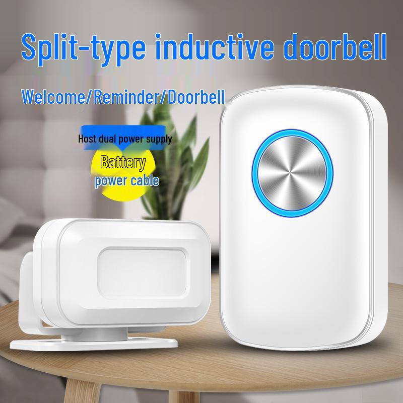 Welcome Sensor Doorbell with Voice Reminder for Shop Entrances
