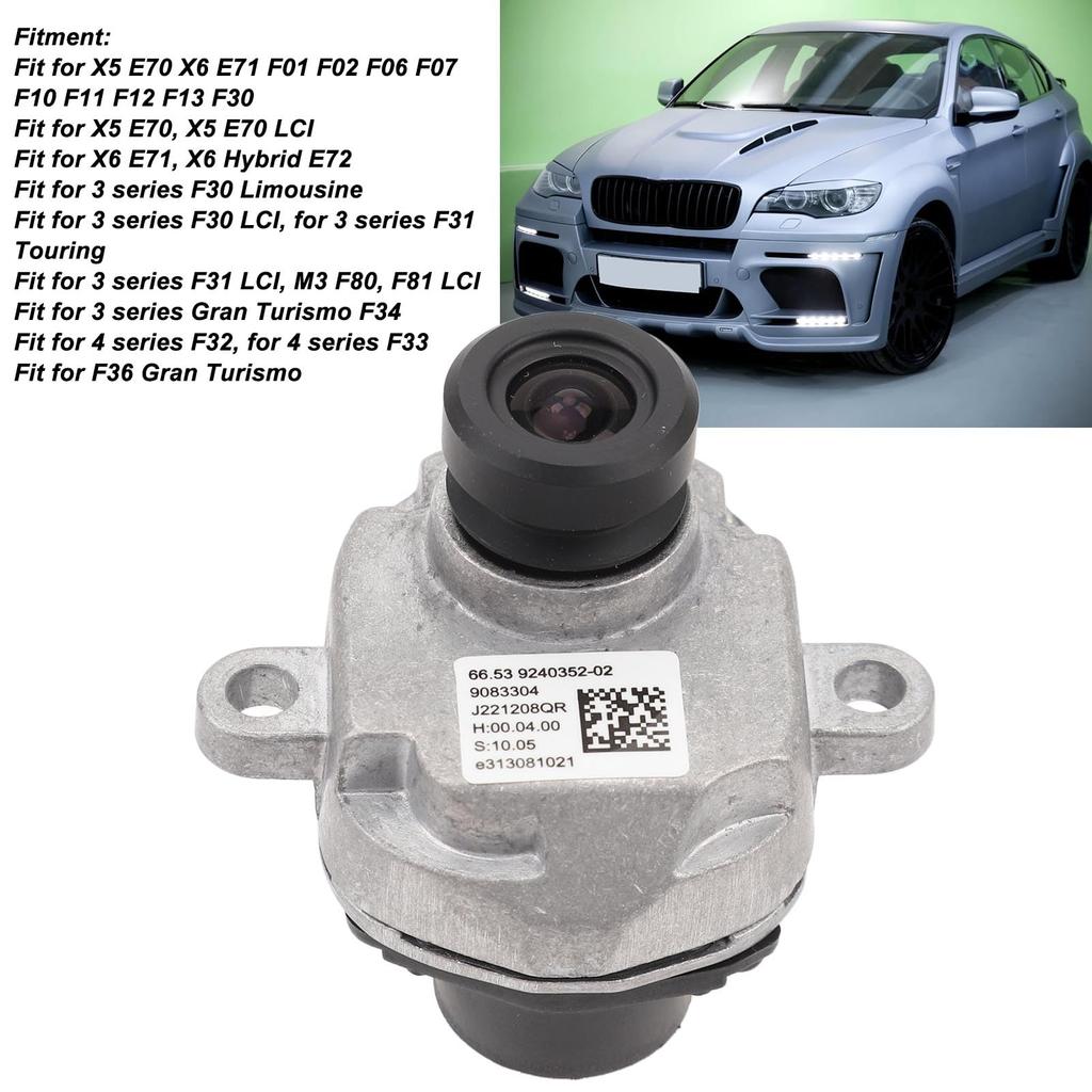 Front Bumper Side View Camera High Definition Display for X5 E70 X6 E71 F01