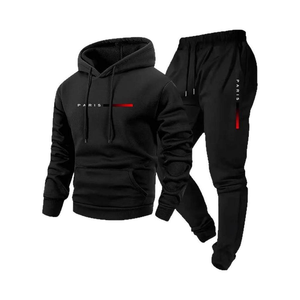 Унисекс Европейская Повседневная Толстовка с Принтом PARIS