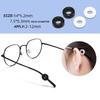 10pcs Glasses Eyeglasses Leg Ear Hook Anti-slip Silicone Ear Grip Stopper Bracket Fastener Accessories