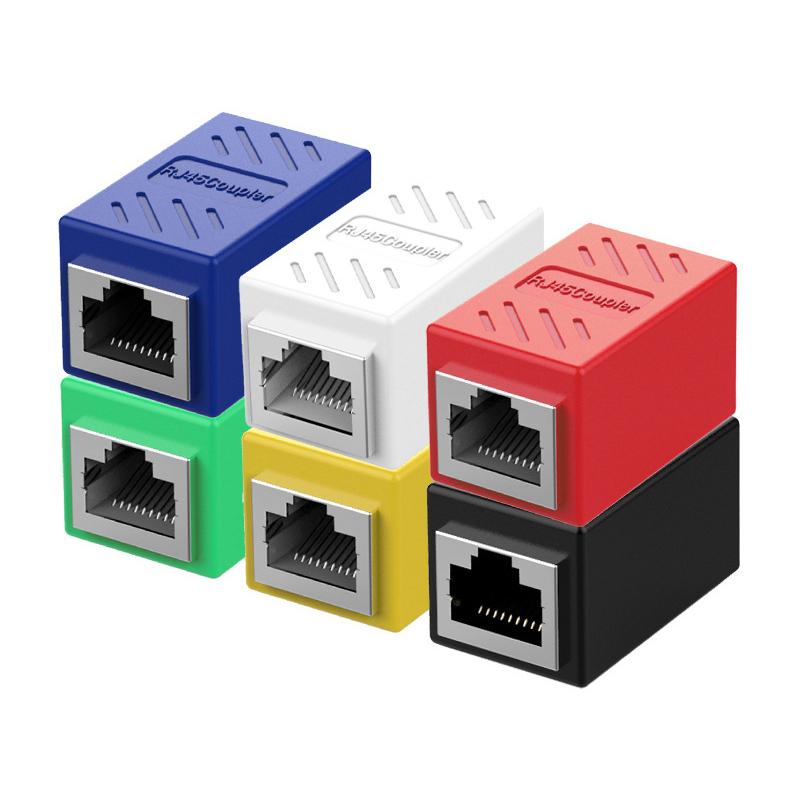 Разъем Rj45 сетевой удлинитель женский-женский Ethernet адаптер гигабитный интерфейс сплиттер муфта для подключения к Интернету