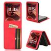 Чехол для Motorola Razr 60 Ultra 5G/Razr Ultra 2025 5G, разборная конструкция, отделение для карт, кожа+ПК, чехол для телефона
