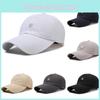 Letter Embroidery H Baseball Hat Adjustable Sun Protection Breathable Gifts
