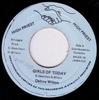 7-дюймовая пластинка DELROY WILSON Girls Of Today NONE High Priest Ямайка Регги Ска Даб Б/у