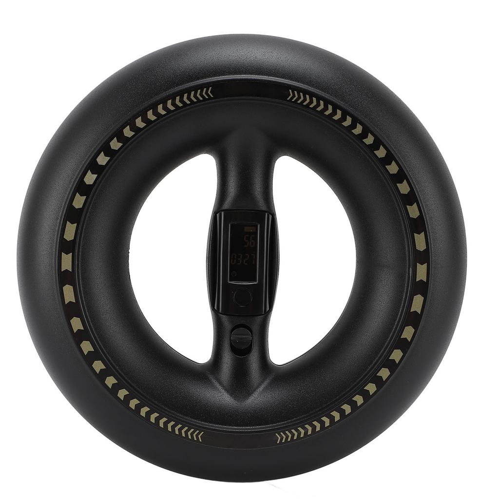 Wrist Trainer Ball Smart Display Curved Handle Enhanced Grip Wrist Strengthener Forearm Exerciser Ball for Arm Finger