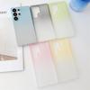 Матовый полупрозрачный градиентный чехол для телефона Samsung S25 Ultra, S24, S23 и S25 Edge, также подходит для A55, A56, A17