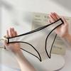 Low Waist Solid Color Panties Sexy Simple Comfortable Antibacterial Plus Size Women’s Panties