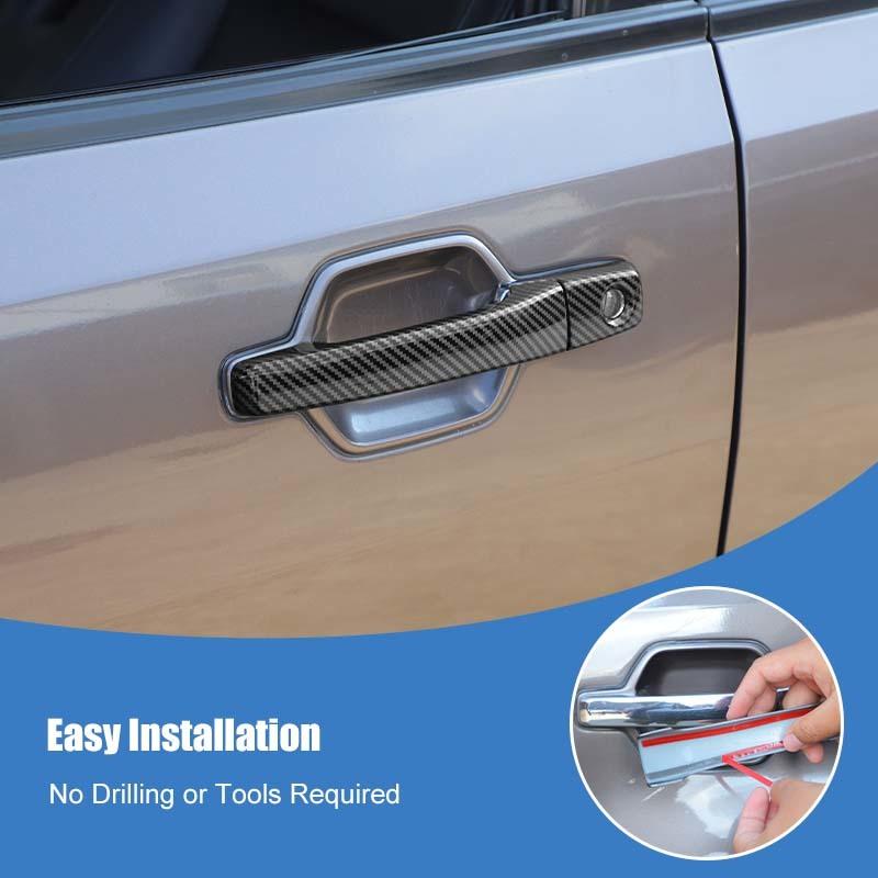 ABS Накладка-декорация на ручку двери Подходит для Mitsubishi PAJERO 2007-2021 Внешние аксессуары