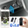 3,5 мм Bluetooth-приемник Динамик Handsfree Беспроводной Bluetooth-передатчик USB Автомобильная стереосистема Аудиоприемник Музыкальный Bluetooth-адаптер