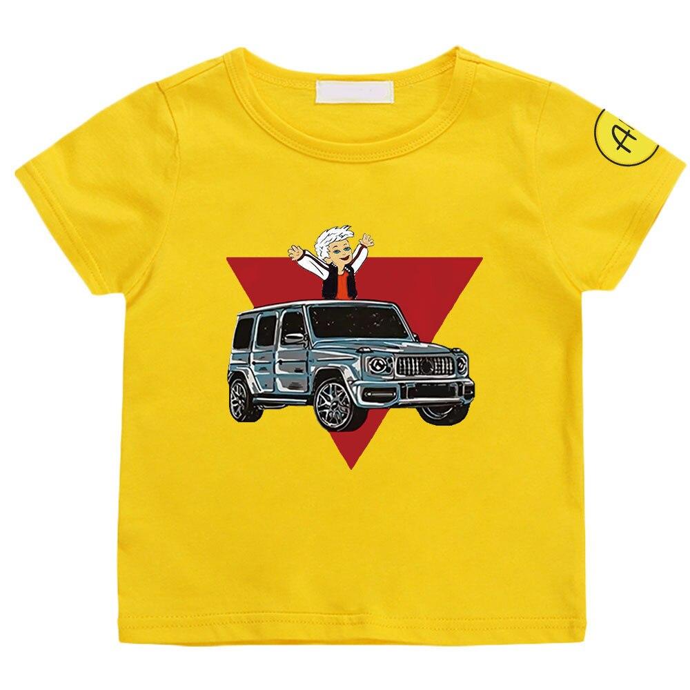 Kids T Shirts Merch A4 Tshirt 100% Cotton Gelik Print Casual Family Clothing Fashion Tops Girls Clothes Boys Merch A4 Children T-shirt