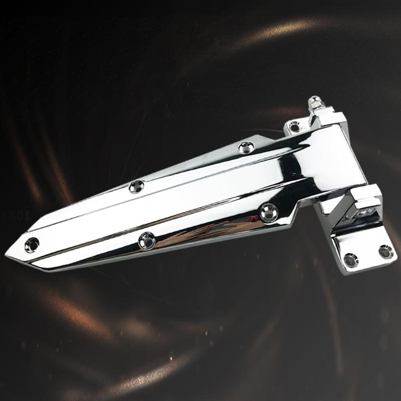 1470 Zinc Alloy & Stainless Steel Industrial Adjustable Cold Storage Door Hinges with 180 Degrees Opening Angle for Kitchen Use