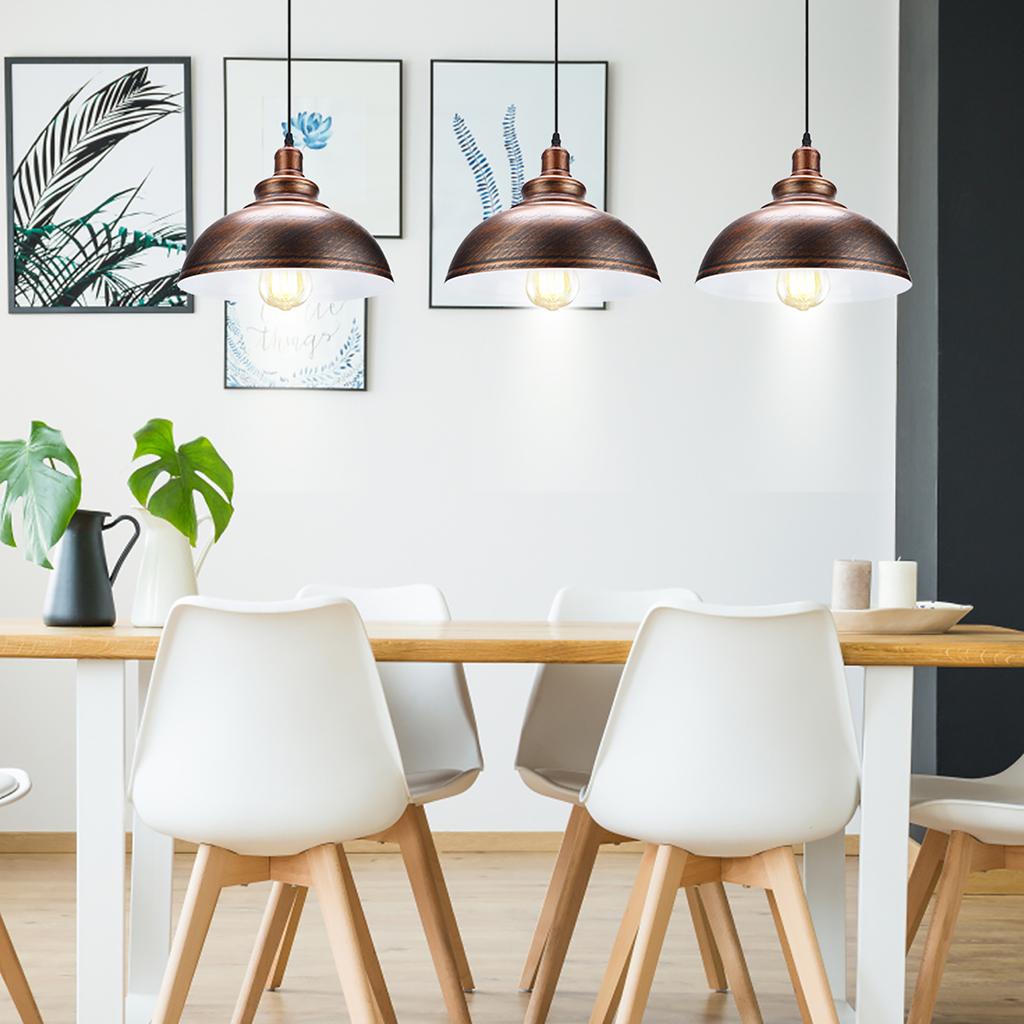 Modern Style Industrial Pot Cover Pendant Lamp for Dinning Room Study Ceiling Light Decorations30cm