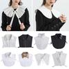 1PC Lapel Fake Collar Vintage Detachable Shirt Collar for Women Blouse Sweater False Collar Lapel Top Neckwear Ties