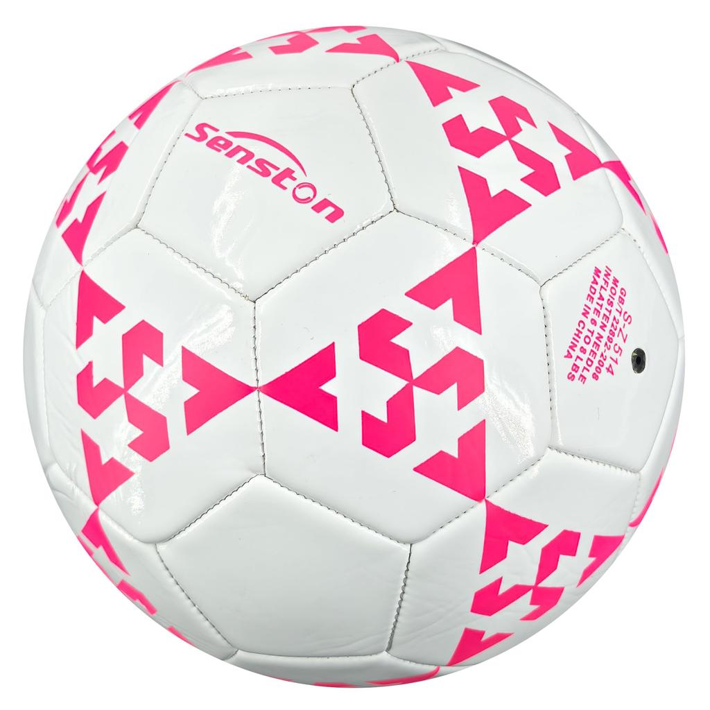 Senston Soccer Size Set of Soccer Balls Balls, 5, 3, Pink, Women's