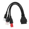 3 в 1 мотоциклетный OBD диагностический кабель 16Pin на 3PIN 4PIN 6PIN стабильная передача для CB125F