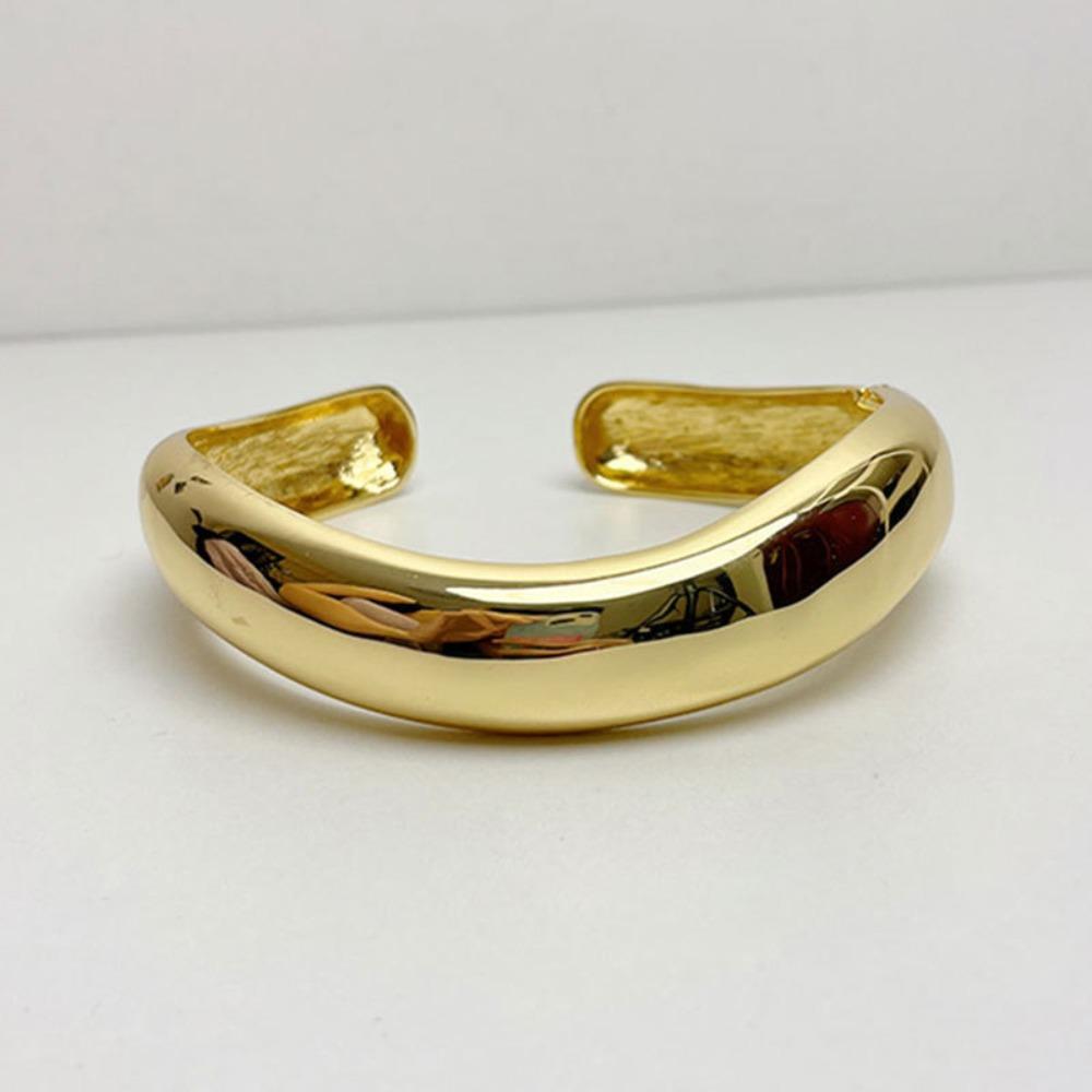 Металлическое ожерелье с открытой манжетой, водонепроницаемое колье, новые ювелирные аксессуары для женщин