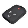 For GMC Canyon Sierra Yukon for Chevrolet Silverado Colorado Tahoe Suburban Silicone Remote Key Case Fob Shell Cover Holder