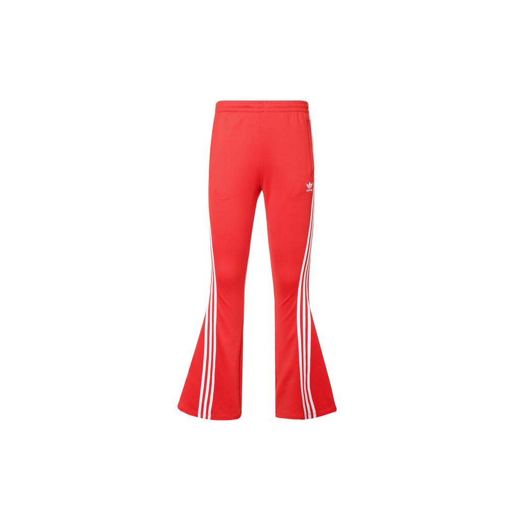 Adidas Расклешенные спортивные брюки Originals Trefoil, женские брюки IV9325