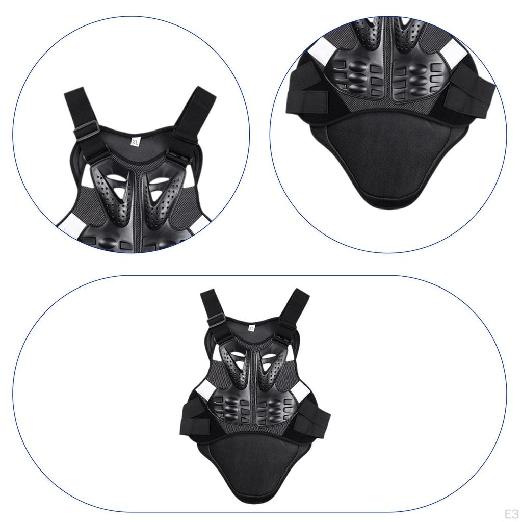 Мотоциклетный нагрудный жилет Защитное снаряжение Ударопрочный Дышащий Легкий для активного отдыха