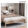 Adjustable Height Bed Table Legs Raised Base Non-Slip Adjustable Feet  Table