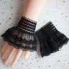 Gloves Scar Cover Arm Cover Ruffles Elbow Sleeve Lace Cuffs Fake Sleeve Detachable Sleeve Cuffs