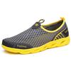 Summer Men Casual Shoes Mesh Men's Shoes Breathable Slip On Beach Shoes Soft Comfortable Walking Shoes