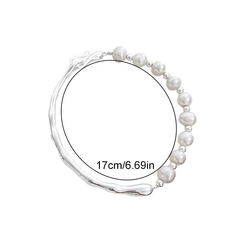 1 шт. Подарок девушке в стиле барокко, модные нерегулярные украшения, изысканные бусины, гетеросексуальный браслет с жемчугом в стиле барокко