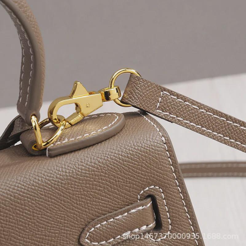 Женская мини-сумка через плечо из натуральной кожи с принтом пальм