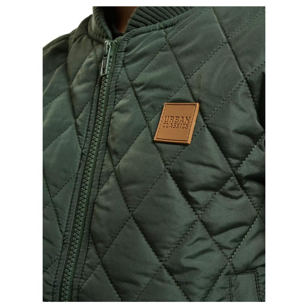 Urban Classics Boys Diamond Nylon Quilted Jacket