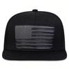 Unisex US Flag Two Tone Printed Hip-hop Hats Spring Autumn Outdoor Adjustable Casual Baseball Caps Sunscreen Hat