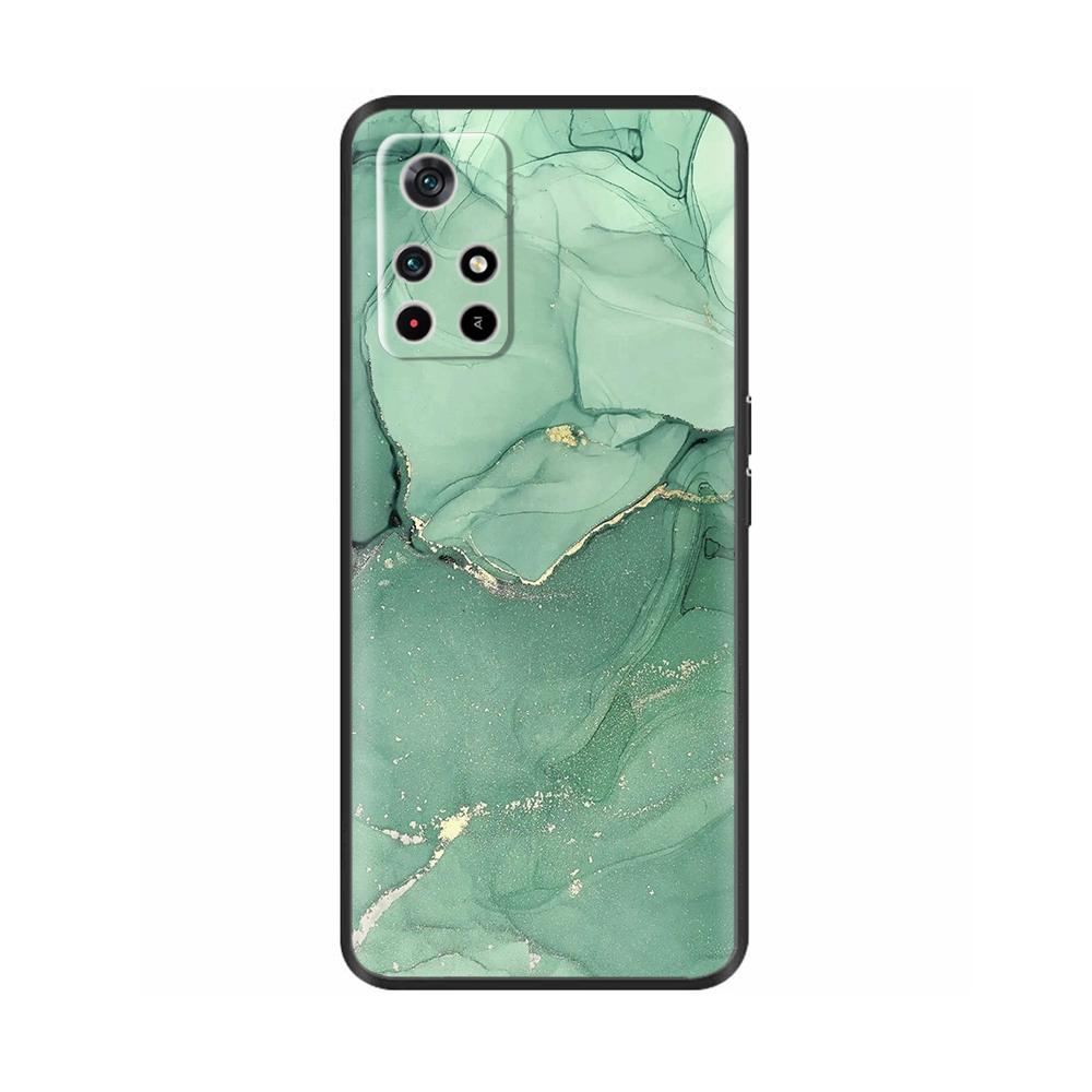 Для Poco X4 Pro 5G Poco M4 Pro Чехол Милый Мультяшный Мягкий Жидкий Силиконовый Чехол для Телефона Задняя Крышка Для Xiaomi Poco M4 Pro 4G Fundas Coque
