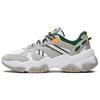 Li Ning New Path 2.0 Trend Shock Absorbation Low Top Sports Casual Shoes Men Sneakers Gray White Green AGLS051-3