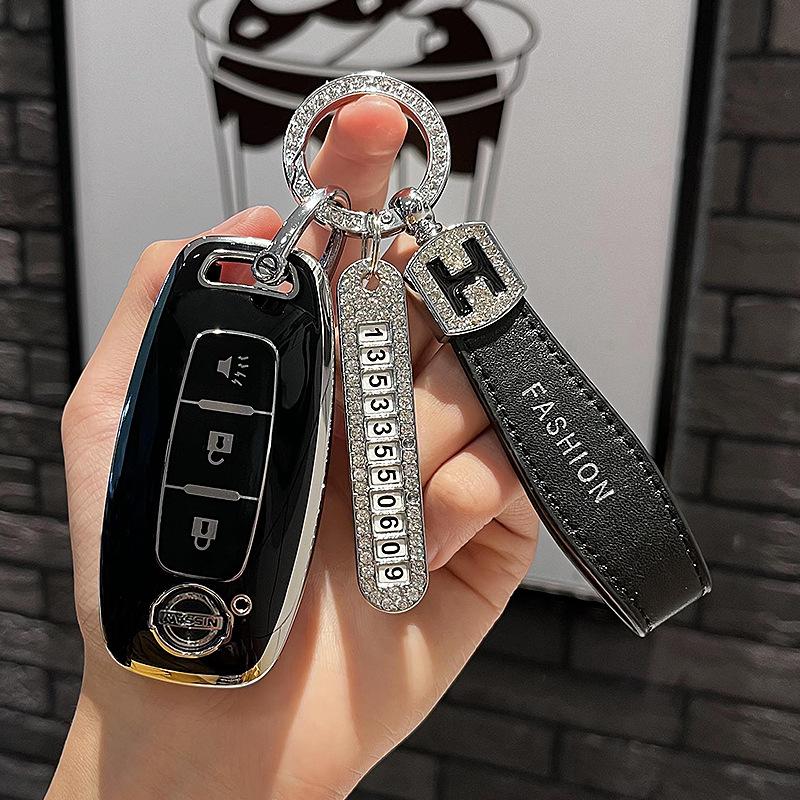 Специальный чехол для ключей Nissan Teana2023Новый высококачественный защитный чехол для пряжки сумки