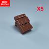 Сумка-портфель-рюкзак из кубиков MOC для аксессуаров из строительных блоков 93091 Собираемые части Детские игрушки