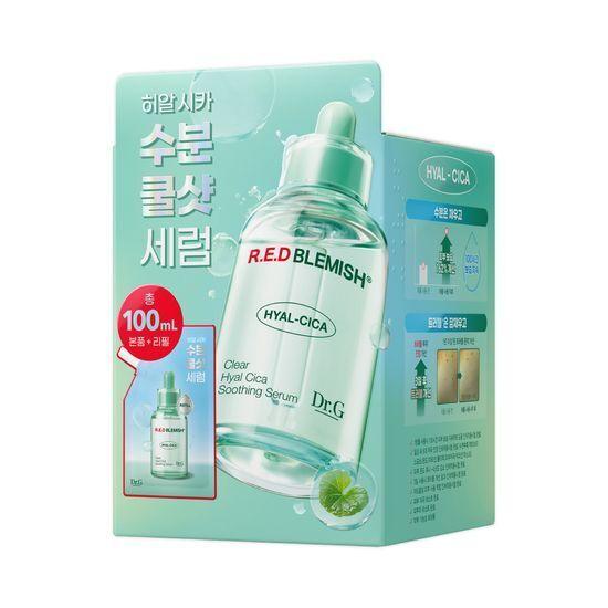 Dr.G Успокаивающая сыворотка Red Blemish Clear Hyal Cica 50 мл + План сменного блока 50 мл