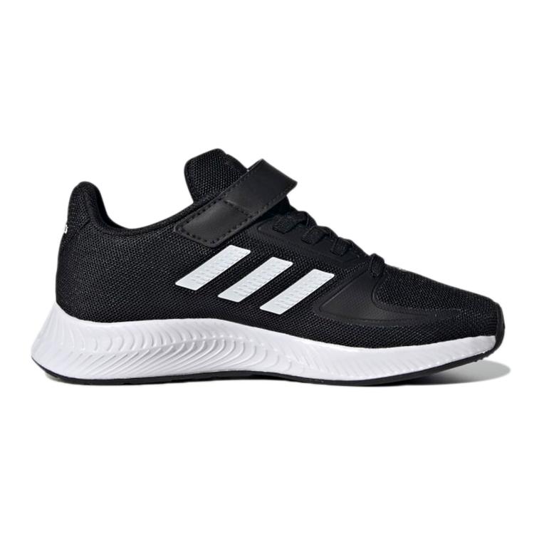 New Adidas Runfalcon 2.0 Abrasion Resistant Low Top Kids' Running Shoes Black Kids' GX3530