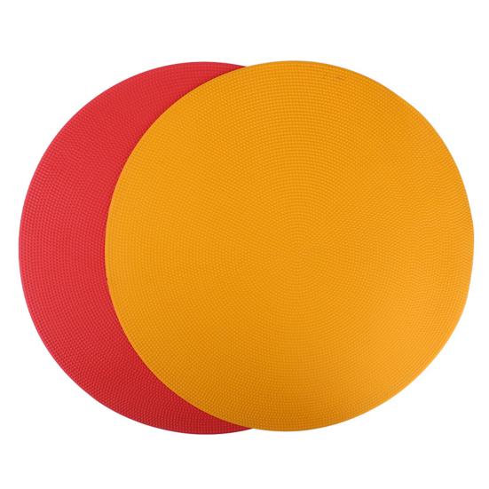 Табличка с маркировкой для тренировок по футболу, нескользящая тренировочная площадка для ловкости, яркий цвет, логотип для тренировок по футболу, круглый диск с препятствиями для тренировок