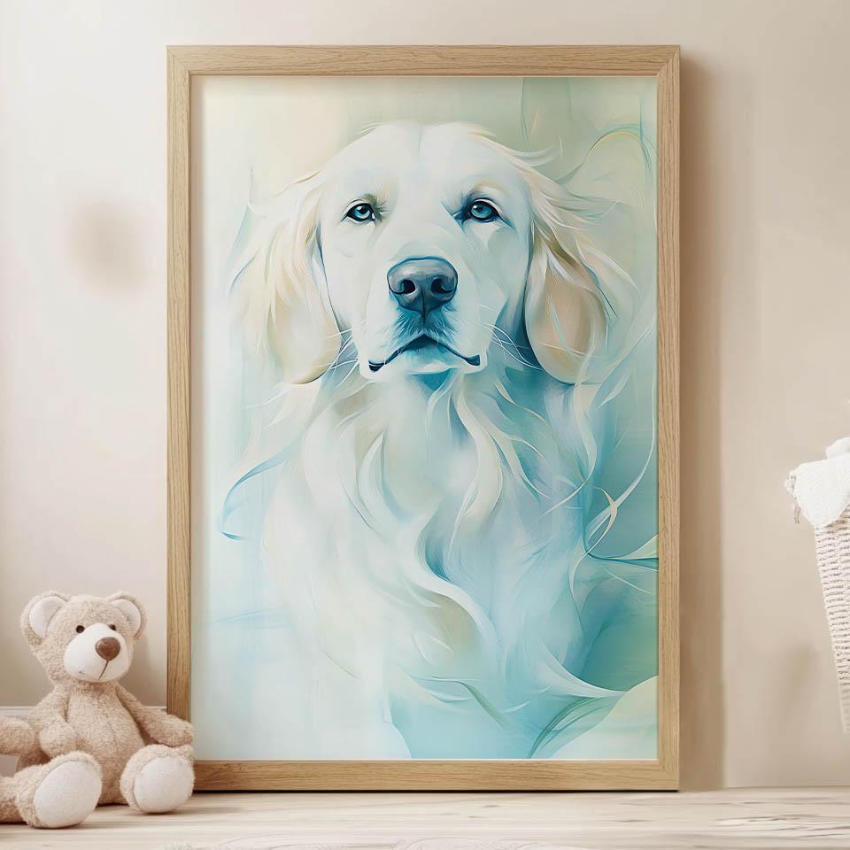 Plakat Złoty Przyjaciel Plakat Złoty Przyjaciel, 50X70 Cm, Bez Ramy, Płótno Premium Na Blejtramie