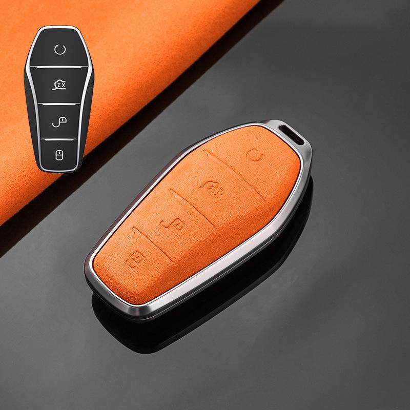 BYD Key Set Han Seagull Car Dolphin New Song Pro Tang Ev Qin Plus Yuan High-end Protective Shell Bag for Men and Women