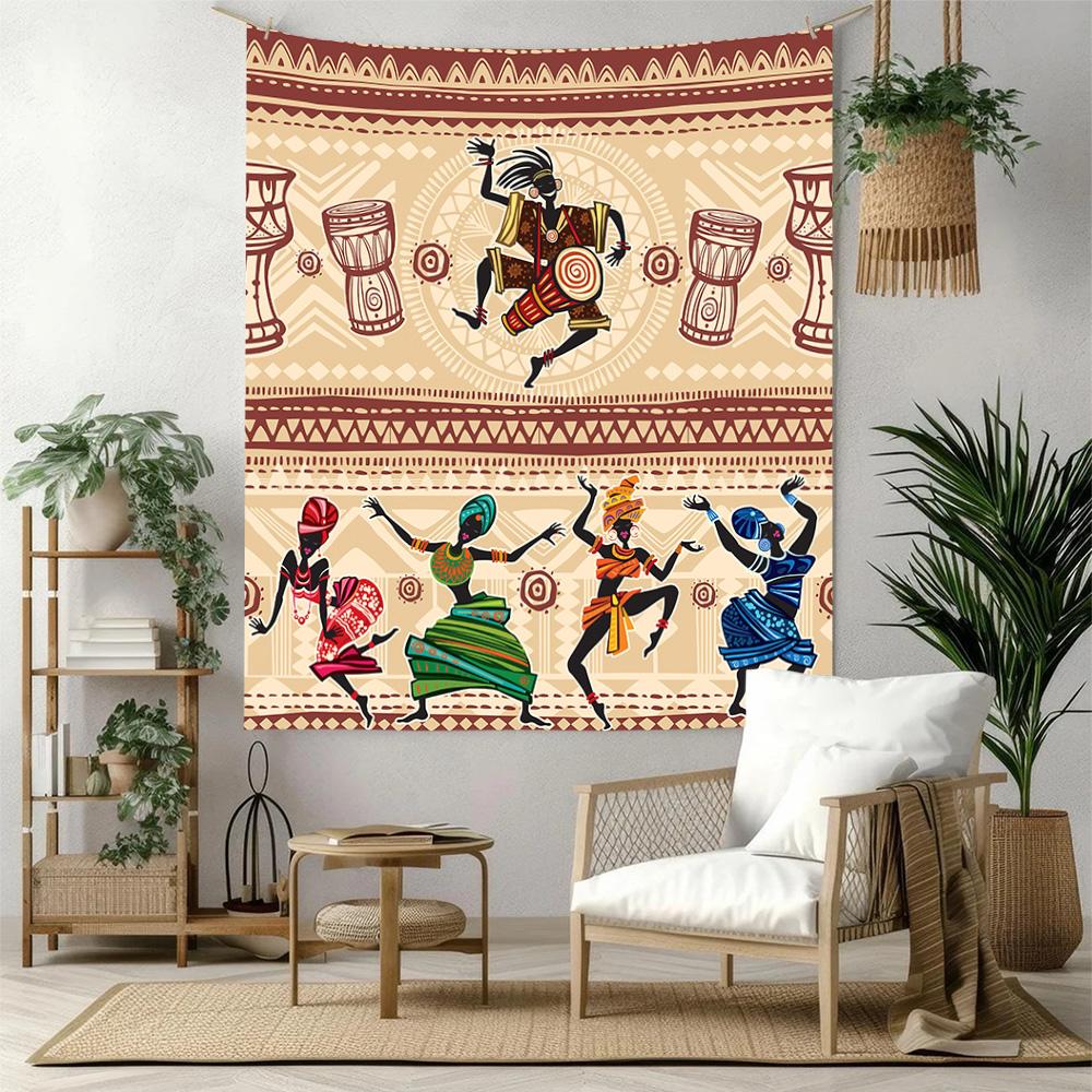 African Style Wall Decor Tapestry Art For Pet Memorial Birthdaywedding Party Backdrop Family Gift