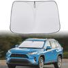 Car Front Window Sunshade Cover Parasol Coche Windshield Sun Visor Shading Sunscreen for Toyota RAV4 2019 - 2022