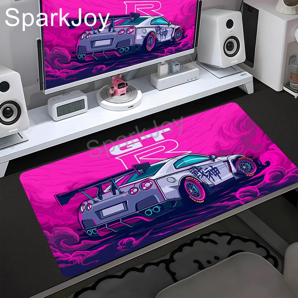 Cool Racing Car Mouse Pad Large Computer Office Game Anime Table Mat Xxl Rubber Nonslip Gaming Keyboard Mousepad Long Desk Pads