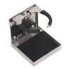 Fold Up Cup Holder Adjustable 53‑80mm Marine Stainless Steel Drink Holder for Boat Truck