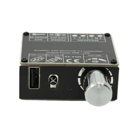 Цифровой модуль усилителя мощности Lossless Audio Портативный Bluetooth-совместимый стереоусилитель звука с