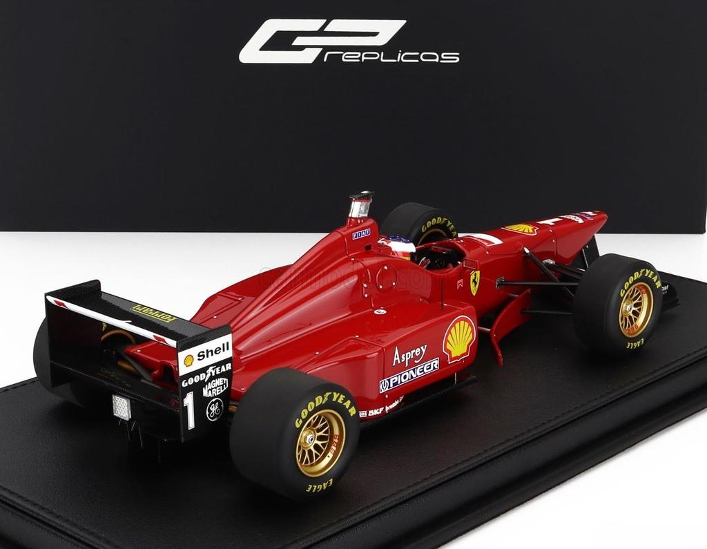 GP REPLICAS 1/18 Ferrari F310/2 #1 Михаэль Шумахер Победитель Гран-при Италии 1996 года Модель с фигуркой пилота МИХАЭЛЬ ШУМАХЕР