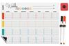 Inkdotpot Магнитная доска для записей на неделю. График домашних дел для холодильника. График поведения для детей. Ответственность.